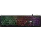 Клавиатура + мышь Defender Tark C-779 клав:черный мышь:черный USB LED (52779)