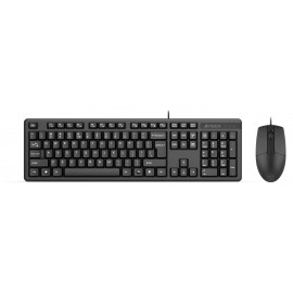 Клавиатура + мышь A4Tech KK-3330S клав:черный мышь:черный USB (KK-3330S USB (BLACK))
