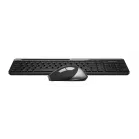 Клавиатура + мышь A4Tech Fstyler FB2535C клав:черный/серый мышь:черный/серый USB беспроводная Bluetooth/Радио slim (FB2535C SMOKY GREY)