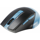 Клавиатура + мышь A4Tech Fstyler FG1035 клав:черный/синий мышь:черный/синий USB беспроводная Multimedia (FG1035 NAVY BLUE)