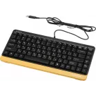 Клавиатура + мышь A4Tech Fstyler F1110 клав:черный/желтый мышь:черный/желтый USB Multimedia (F1110 BUMBLEBEE)