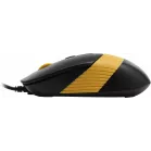 Клавиатура + мышь A4Tech Fstyler F1110 клав:черный/желтый мышь:черный/желтый USB Multimedia (F1110 BUMBLEBEE)