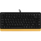Клавиатура + мышь A4Tech Fstyler F1110 клав:черный/желтый мышь:черный/желтый USB Multimedia (F1110 BUMBLEBEE)