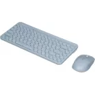 Клавиатура + мышь A4Tech Fstyler FG3200 Air клав:синий мышь:синий USB беспроводная slim Multimedia