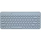 Клавиатура + мышь A4Tech Fstyler FG3200 Air клав:синий мышь:синий USB беспроводная slim Multimedia