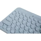 Клавиатура + мышь A4Tech Fstyler FG3200 Air клав:синий мышь:синий USB беспроводная slim Multimedia