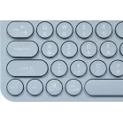 Клавиатура + мышь A4Tech Fstyler FG3200 Air2 клав:синий мышь:синий USB беспроводная slim Multimedia