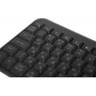 Клавиатура + мышь Logitech MK250 Compact MR0114 клав:графитовый мышь:графитовый USB беспроводная BT Multimedia (920-013853)