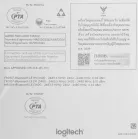 Клавиатура + мышь Logitech MK250 Compact MR0114 клав:графитовый мышь:графитовый USB беспроводная BT Multimedia (920-013853)