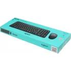 Клавиатура + мышь Logitech MK250 Compact MR0114 клав:графитовый мышь:графитовый USB беспроводная BT Multimedia (920-013853)