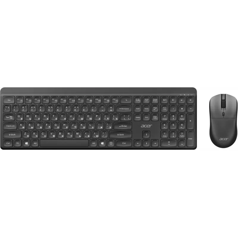 Клавиатура + мышь Acer OCC502 клав:черный мышь:черный USB беспроводная Multimedia (ZL.ACC11.00J)
