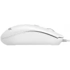 Клавиатура + мышь Acer OCC504 клав:белый мышь:белый USB Multimedia (ZL.ACC11.00N)