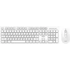 Клавиатура + мышь Acer OCC503 клав:белый мышь:белый USB беспроводная slim Multimedia (ZL.ACC11.00L)
