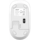 Клавиатура + мышь Acer OCC503 клав:белый мышь:белый USB беспроводная slim Multimedia (ZL.ACC11.00L)