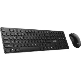 Клавиатура + мышь MSI Forge K210 Combo клав:черный мышь:черный USB беспроводная (S11-43RU213-Y92)