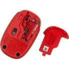 Клавиатура + мышь Logitech MK240 клав:белый/красный мышь:белый/красный USB беспроводная slim Multimedia (920-008160)
