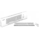 Клавиатура + мышь MSI Forge K210 W Combo клав:белый мышь:белый USB беспроводная slim (S11-43RU310-Y92)