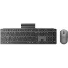 Клавиатура + мышь Lenovo 700 Modern клав:серый мышь:серый USB беспроводная BT (GX31S04977)