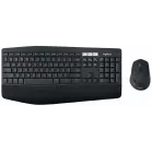 Клавиатура + мышь Logitech MK850 клав:черный мышь:черный USB беспроводная BT slim Multimedia (920-008232)