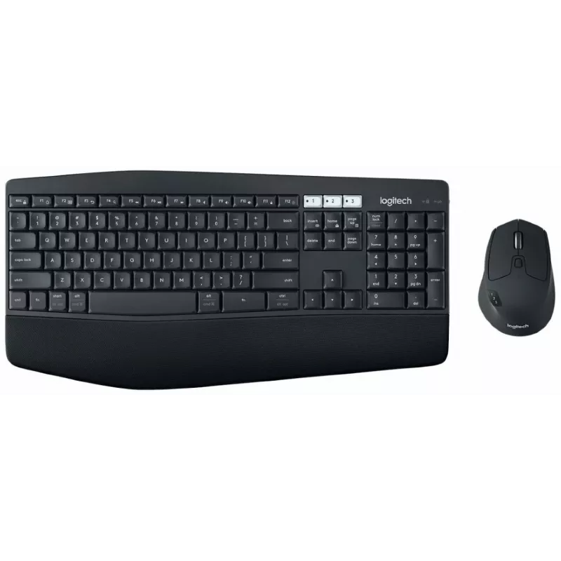 Клавиатура + мышь Logitech MK850 клав:черный мышь:черный USB беспроводная BT slim Multimedia (920-008232)