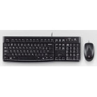 Клавиатура + мышь Logitech MK120 клав:черный мышь:черный/серый USB (920-002561)