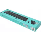 Клавиатура + мышь Logitech MK220 клав:черный мышь:черный USB беспроводная (920-003169)