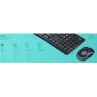Клавиатура + мышь Logitech MK270 клав:черный мышь:черный USB беспроводная Multimedia (920-004518)