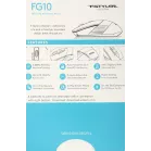 Мышь A4Tech Fstyler FG10 черный/синий оптическая 2000dpi беспров. USB 4but (FG10 BLUE)