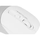 Мышь A4Tech Fstyler FG10 белый/серый оптическая 2000dpi беспров. USB 3but (FG10 WHITE)
