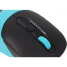 Мышь A4Tech Fstyler FM10 черный/синий оптическая 1600dpi USB 4but (FM10 BLUE)