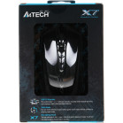 Мышь A4Tech X89 Maze черный оптическая (2400dpi) USB (8but)