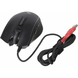 Мышь A4Tech Bloody Q81 Curve черный оптическая (6200dpi) USB (8but)