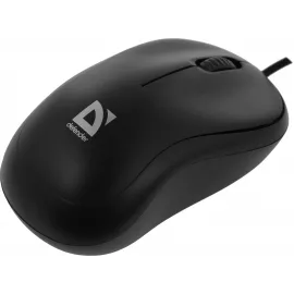 Мышь Defender Patch MS-759 черный оптическая 1000dpi USB для ноутбука 2but (52759)