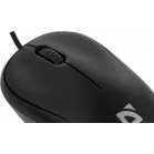 Мышь Defender Patch MS-759 черный оптическая 1000dpi USB для ноутбука 2but (52759)