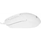 Мышь A4Tech Fstyler FM12 белый оптическая 1200dpi USB 3but (FM12 WHITE)
