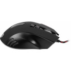Мышь Оклик 806G черный/красный оптическая 3200dpi USB 8but (1431646)