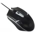 Мышь Оклик 398G черный оптическая 2400dpi USB для ноутбука 4but (1431665)