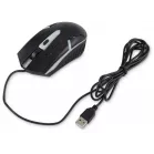 Мышь Оклик 398G черный оптическая 2400dpi USB для ноутбука 4but (1431665)