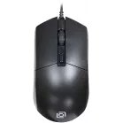 Мышь Оклик 207M черный оптическая 2400dpi USB 4but (1474598)