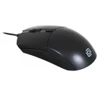 Мышь Оклик 207M черный оптическая 2400dpi USB 4but (1474598)