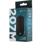Мышь Оклик 207M черный оптическая 2400dpi USB 4but (1474598)