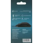 Мышь Оклик 207M черный оптическая 2400dpi USB 4but (1474598)