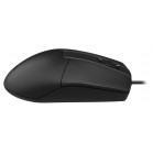 Мышь A4Tech OP-330S черный оптическая 1200dpi silent USB 3but (OP-330S (BLACK))