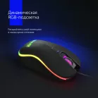 Мышь Оклик 723GM черный оптическая 3200dpi USB 6but (1533533)