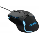 Мышь Оклик 703GM черный оптическая 3600dpi USB для ноутбука 6but (1533541)