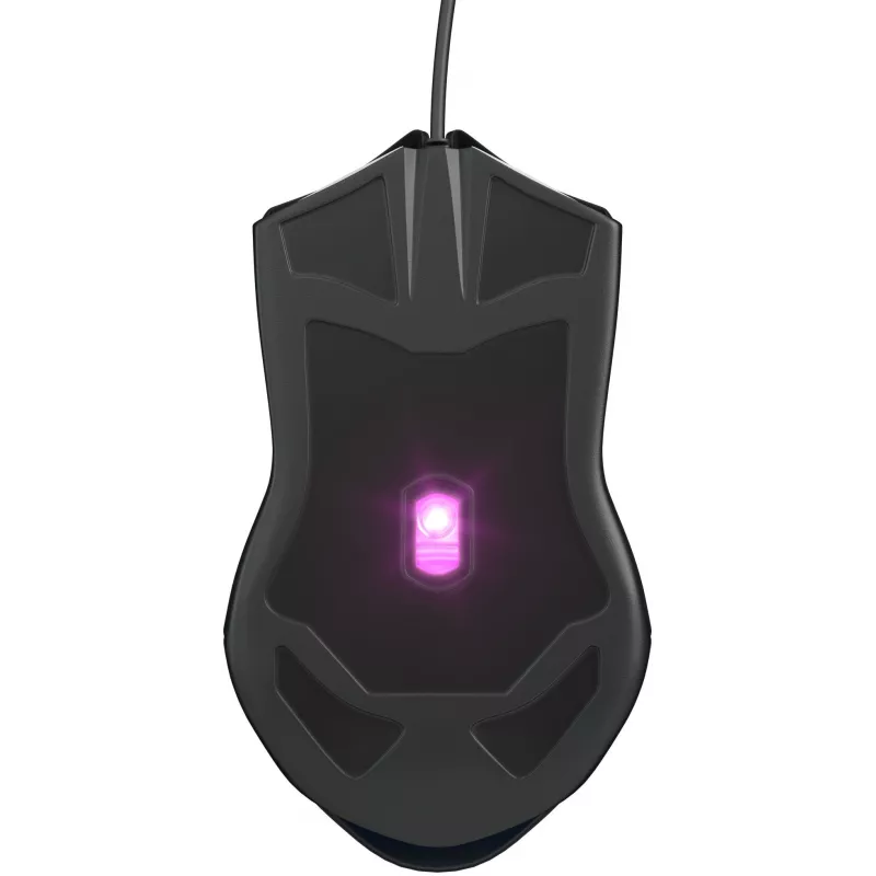 Мышь Оклик 703GM черный оптическая 3600dpi USB для ноутбука 6but (1533541)