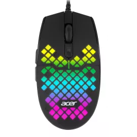 Мышь Acer OMW134 черный оптическая 6400dpi USB 6but (ZL.MCEEE.018)