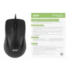 Мышь Acer OMW136 черный оптическая 1200dpi USB 3but (ZL.MCEEE.01A)