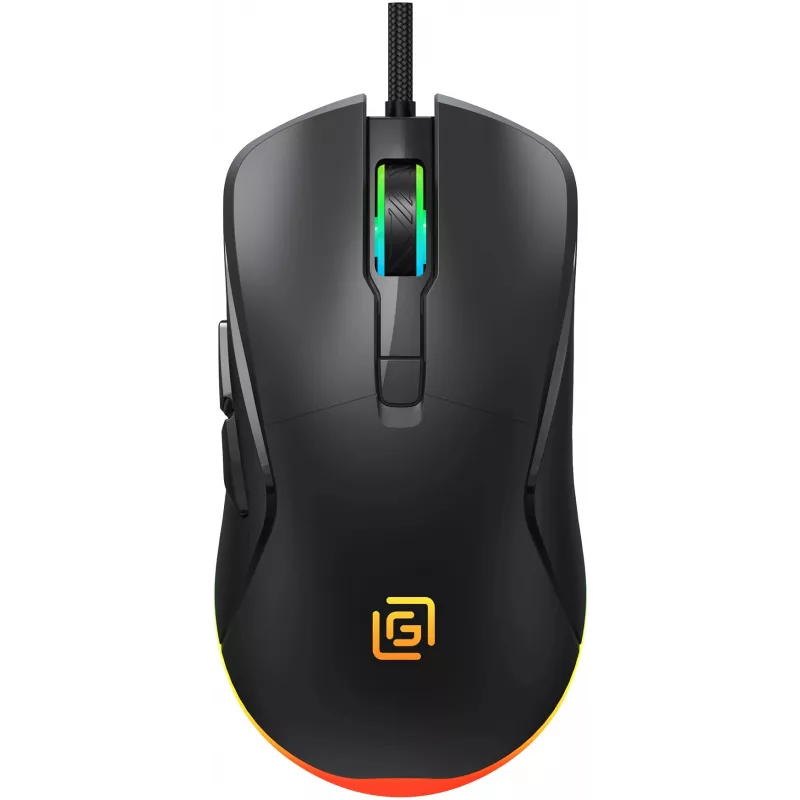 Мышь Оклик 750G черный оптическая 7200dpi USB 5but (1796789)