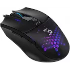 Мышь A4Tech Bloody L65 Max черный/фиолетовый оптическая 12000dpi USB 6but (L65 MAX/HONEYCOMB)